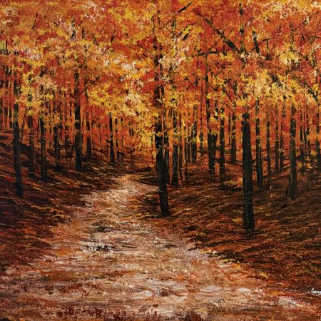 The Path Where Autumn Burns Bright